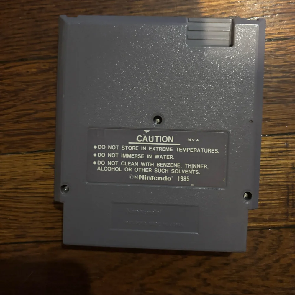 Vintage Nintendo Skate or Die 2 game
